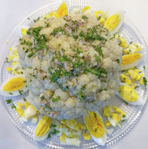 chou fleur mimosa
