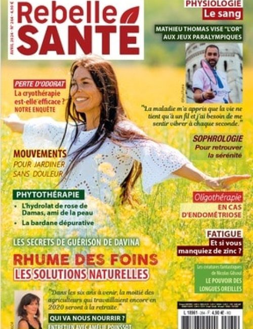 Rebelle-Santé 264, le magazine de la santé naturelle