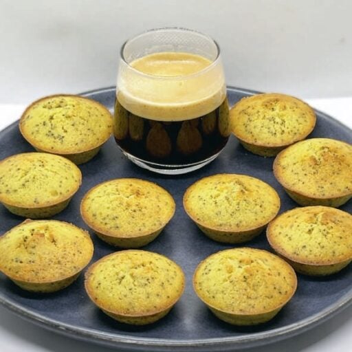 financiers citron pavot