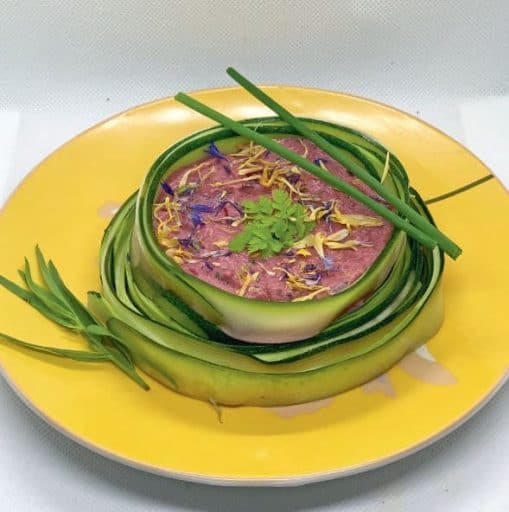mousse de betteraves