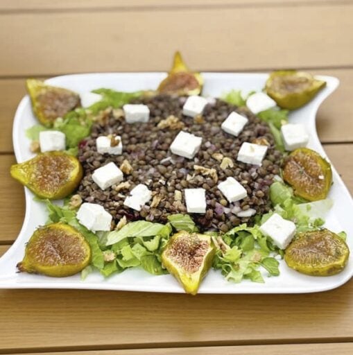 salade de lentilles